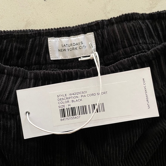Saturdays NYC Corduroy Short - Picture 4 of 6